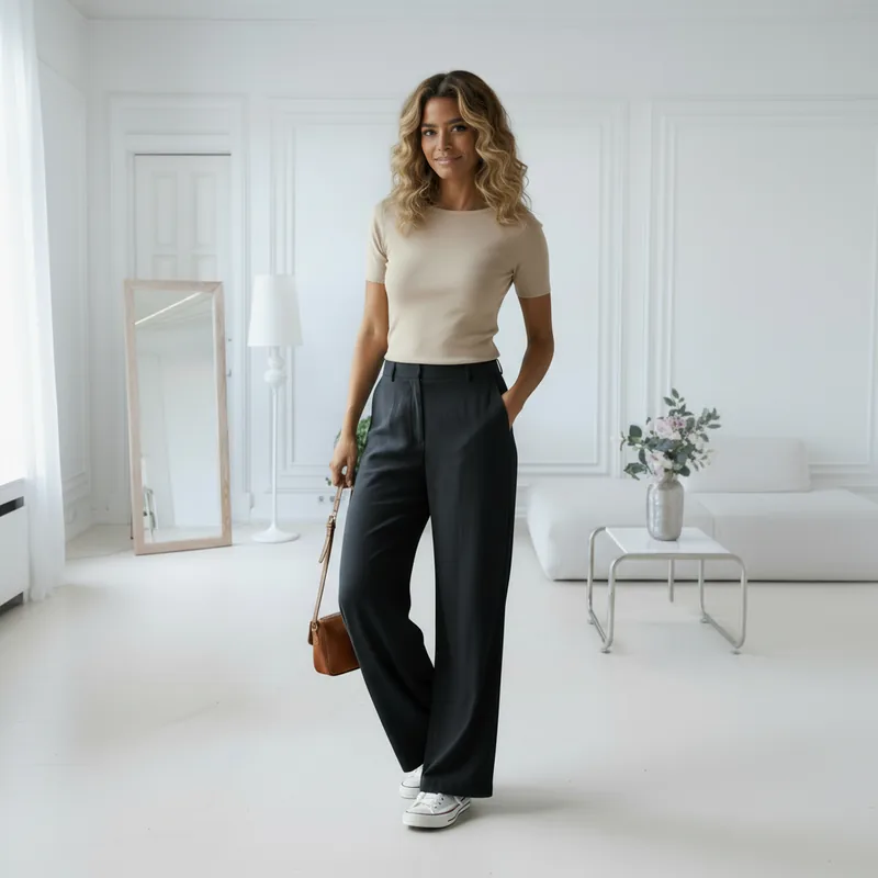 Calça Alfaiataria Preta